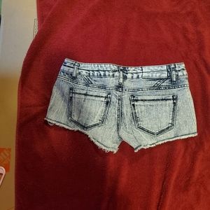 Ladies vanilla star denim  jean shorts size 9